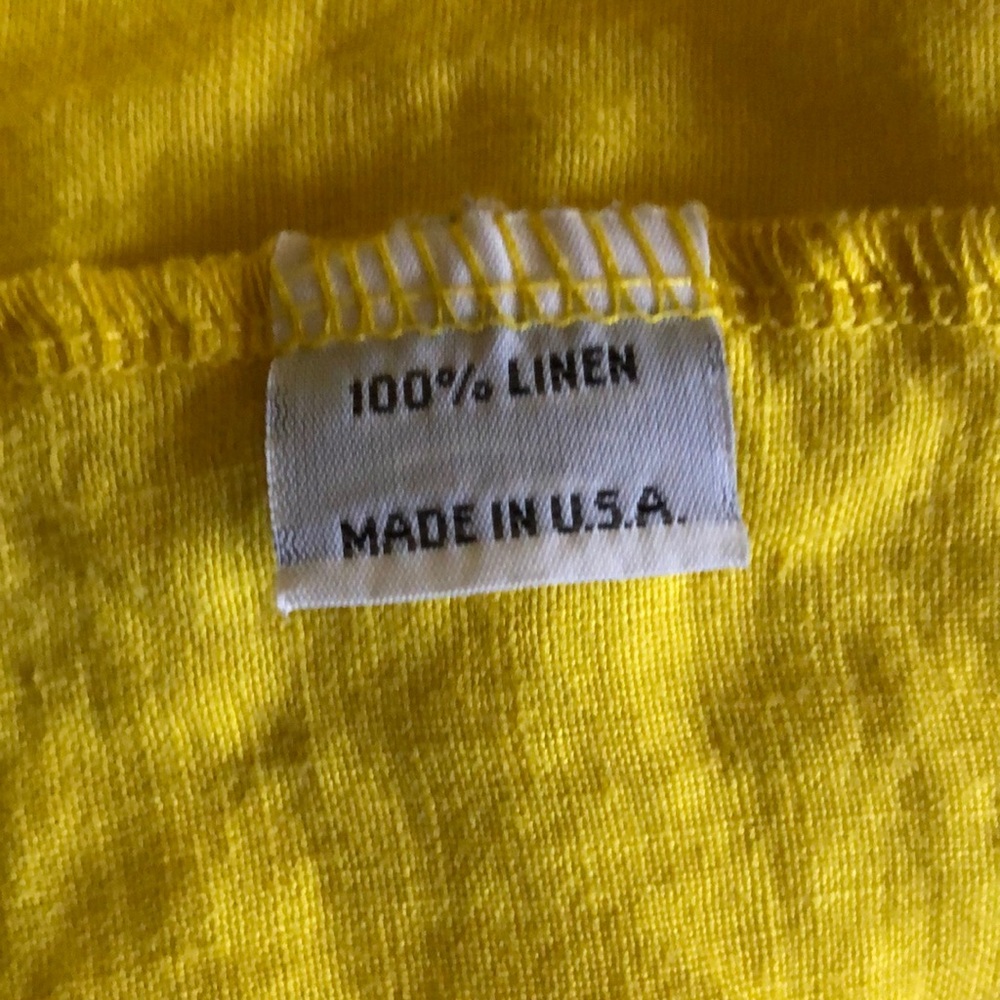 bryn Walker Yellow Tunic Top - Picture 5 of 5